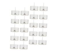 WOONEKY 1 Juego Kit de Fabricación de Velas Diy de Moldes Transparentes Redondos con Mechas y Recipientes Vacíos para Decoración y Actividades Familiares