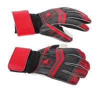 WOONEKY 1 par Guantes de Fútbol para de Látex Rojo Guantes Resistentes al Desgaste para Competición Deportiva Personalizable y Antideslizantes