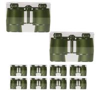 WOONEKY 10 binoculares de Papel de Juguete - Telescopio Ligero DIY para niños, exploración al Aire Libre, Juguetes educativos de Aprendizaje de la Naturaleza para niños pequeños, niños y niñas