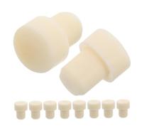 WOONEKY 10 Piezas Tapones Mini para Botellas de Vidrio Diseño Hermético y Resistente para Conservar Aroma y Evitar Fugas Botellas de Vino y Esencias