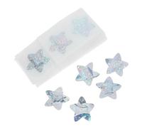 WOONEKY 100piezas Tirita de Estrella Brillante Purpurina Vendaje Adhesivo para Heridas Paquete de Tiras de Primeros Auxilios para Cuidado Infantil Casa o Viaje