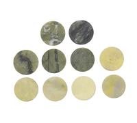 WOONEKY 10piezas Jade Para Extensiones De Pestañas De Adhesivo Reutilizable Para Aplicación De Pestañas De Para Técnicas De Extensión