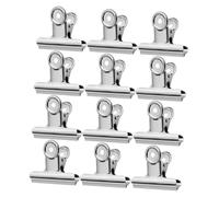 WOONEKY 12piezas Clip De Metal Para Uñas Fijación Para Extensión De Uñas Para Profesional y Personal Duradero y Reutilizable