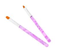 WOONEKY 14piezas Pinceles Uñas Gel Uv Set De Pinceles Para Decoración De Uñas Dibujar Detalles Bolígrafo De Puntas De Incluye Bolsa