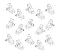 WOONEKY 15piezas Accesorios De Manicura Pinzas Para Uñas y Extensiones Para Salones y Bricolaje y Fáciles De Llevar