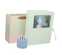 WOONEKY 1juego Caja De De Flores De Jabón Aromáticas Para San Valentín Ramo Decorativo De Flores Artificiales Para Amantes y Para Cumpleaños y Festividades