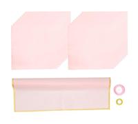WOONEKY 1juegos Papel de Obsequio para Color Rosa para Bodas Cumpleaños y Manualidades Envoltorio de Flores No