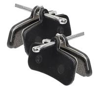 WOONEKY 2 Pares Pastillas Freno Disco Bicicleta Semimetálicas Alta Resistencia al Calor Montaje Fácil Diseño Silencioso y Duradero para Ciclismo Diario