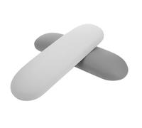 WOONEKY 2 Piezas Almohadillas de Soporte para Manos de Manicura Cojines Ergonómicos para de Uñas con Base Antideslizante Almohadillas Resistentes y Fáciles de Limpiar Salones y Hogar