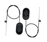 WOONEKY 2 Piezas Mango Reclinable de Aleación de Aluminio con Cable de Liberación Resorte para Sillón Sofá y Sillón Relax Repuesto Compatible para Marcas Principales