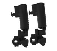 WOONEKY 2 Piezas paragüero de Golf Carrito Porta Paraguas Accesorios de Almacenamiento para carritos de Golf Soporte para Paraguas Abdominales Negro