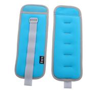 WOONEKY 2 piezas Pesas Tobillos y Muñecas Ajustables con Correas Antideslizantes para Entrenamiento Fitness y Rehabilitación Unisex Azul