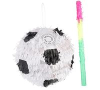 WOONEKY 2 piezas Piñata de Fútbol Decoración de Cumpleaños Fiesta Deportiva y Celebraciones Rellenable con Dulces y