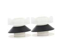 WOONEKY 2 Piezas Tapones de Plástico para Cisterna Accesorios para Inodoro Tanque de Agua Peceras y