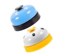 WOONEKY 2 Piezas Timbre Manual para Entrenamiento de Mascotas para Comunicación Efectiva y Entrenamiento Patas Duradero para Casa