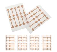 WOONEKY 200 Unidades Parches Nasales Moldeadores Auto Adhesivos Tiras Elásticas Invisibles para Levantamiento y Contorno Nasal Diseño Cómodo para Uso Diario bajo Maquillaje