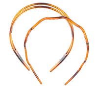 WOONEKY 2piezas Antideslizantes Peine Dentado Para Mujeres y Pack De Accesorios Elegantes Para Ejercicio y Cuidado Facial
