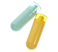 WOONEKY 2piezas Botellas De y Recargables Para Cosméticos y Lociones Empaquetadas Diseño Prueba De Fugas y