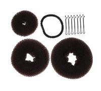 WOONEKY 2piezas Donut Hair Bun Maker Con Clip Para Cabello y Banda Para Bodas y Actividades