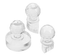 WOONEKY 3 Piezas Herramienta de Prensado para Maquillaje Sellador y Reparador de Sombra de Ojos Molde Compacto para Polvos Prensados DIY para Ojos y Rostro
