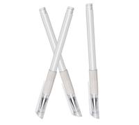 WOONEKY 3 Piezas Marcadores de Microblading Impermeables y Resistentes para Cejas de Bolígrafos de Aceite para Posición y Salón Herramienta Profesional para Tatuajes y Maquillaje