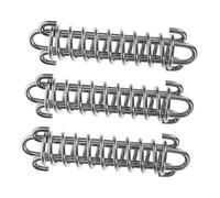 WOONEKY 3 Piezas Muelle Tensor de Acero Inoxidable Correa de Perro Amortiguador de de Resistente para Entrenamiento Senderismo y Camping Capacidad