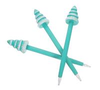 WOONEKY 3 Piezas Unidades Bolígrafos Gel con Diseño Árbol Navidad de Madera Tinta Suave y Ergonómicos para Oficina Escuela y Diario Bolígrafos Adorables y Portátiles