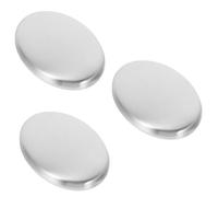 WOONEKY 3piezas Eliminador De Olores Pastillas De Jabón Inoxidable Absorbente Para Cocina Suave y Duradero Para Lavavajillas