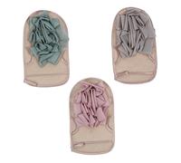 WOONEKY 3piezas Esponjas Exfoliantes Doble Cara Limpiadores Corporales Para Ducha Limpieza y Masaje