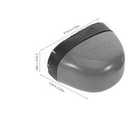 WOONEKY 4 Piezas Cubiertas de Puntera de Acero para Botas de Seguridad Protectores Metatarsianos Resistentes Cubrezapatos Laborales para Defensa contra Impactos y Aplastamiento