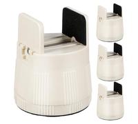 WOONEKY 4 Piezas Elevadores de Muebles Ajustables con Pinzas Antideslizantes para Patas de Mesa Cama y Sofá para Mayor Estabilidad y Comodidad