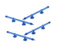 WOONEKY 4 Piezas Equipo De Oxígeno del Acuario Peceras Accesorios Acuario Piedra De Burbuja Piedra De Aire Difusor De Aire Bubbler para Peces Abs Blue
