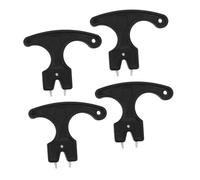 WOONEKY 4 piezas Herramientas para Tacos de Zapatos de Golf con Mango Llave para Ajuste y Reemplazo de Clavos Accesorio Resistente y Compacto para Deportes al Aire