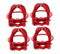WOONEKY 4 Piezas Protector Metálico para Cabezal de Rociador contra Incendios Resistente y Duradero Fácil Instalación sin Desmontaje de Unidades Adecuado para Sistemas de Extinción Techo