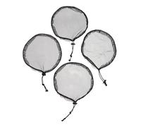 WOONEKY 4 piezas Redes de Pelo para Coleta Elásticas Transpirables Accesorio para Peluca Cómodo para Niñas