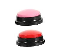 WOONEKY 4piezas Botones Interactivos para De Botones De Comunicación para y Gatos Juguete De Entrenamiento Grabable para Actividades y Casa