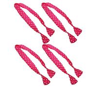 WOONEKY 4piezas Diademas De Alambre Con Lazo De Lunares Para Mujer Accesorios De Cabello Chic y Duraderos Para Uso Diario y Ocasiones Especiales