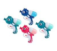 WOONEKY 4Piezas Juguetes Acuáticos para Juguetes de Ducha Forma de Caballo de Mar Tiradores Interesantes Juguetes Resistentes al Desgaste para Playa y Piscina para Baños
