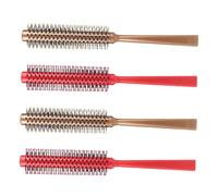 WOONEKY 4piezas Peine Para Peinar Cabello Rizado Peines Redondos De Moda Para De Cabello Herramienta De Cuidado De Salón Masaje