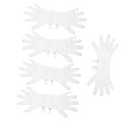 WOONEKY 5 Exfoliante Hidratante para Manos Guantes Suaves y Transpirables para Eliminar Cutículas y Seca Reparador para Manos Agrietadas