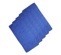 WOONEKY 5 Piezas Almohadillas para Cobayas de Mantita Lavable y Reutilizable Almohadilla para Color Azul para Cuyos Hámsteres y Erizos