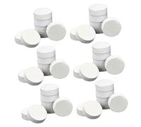 WOONEKY 50 Discos de Lijado para Pedicura en Corindón Blanco, Accesorios Profesionales para Recortar Cutículas y Equilibrar Dureza, Uso en Salón o Pedicure