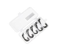 WOONEKY 50 Piezas Anzuelos Crank para Pesca Agua y Afilados y Duraderos con Estuche de Almacenamiento Pesca