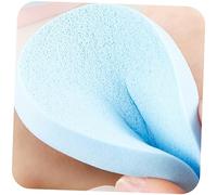 WOONEKY 50 piezas Esponjas Faciales de Bambú Carbonizado de Esponjas de Limpieza para Cuidado Exfoliantes y Reutilizables Limpieza Profunda y Brillo Color Aleatorio Color Aleatorio