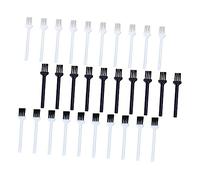 WOONEKY 60 Piezas Cepillo De Limpieza De Afeitadora Cizallas Electricas Plumero Eléctrico Limpiador De Cepillos Para Portátiles Afeitadora Electrica Para Hombre Limpiador De Teclado Nailon