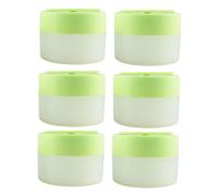 WOONEKY 6piezas Botella Desmaquillante De Diseño y Tapa Hermética Para Contenedores De Muestras De Maquillaje Contenedores De Almacenamiento De Cosméticos De Viaje Rellenables Para