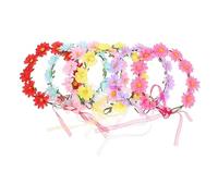 WOONEKY 6piezas Diadema De Para Novias Accesorios De Cabello Para Boda y Fotografía Elegante Adorno Floral Para