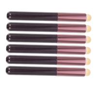 WOONEKY 6piezas Esponjas De Maquillaje Borlas Para Polvos Faciales Esponjas Correctoras y Aplicadores De Base