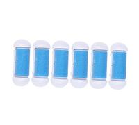 WOONEKY 6piezas Rodillos De Repuesto Para Exfoliador De Pies Eléctrico De Cabezas Para Pedicura Eliminación De Piel Muerta y Durezas Fácil Instalación Accesorios De Cuidado Podal
