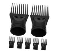 WOONEKY 7 Peines Para Peinar El Cabello Accesorio Para Secador De Cabello Peine Moldeador Herramienta De Peluquería Boquilla Cepillo Accesorios